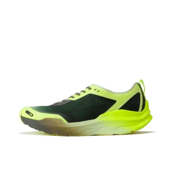 THE NORTH FACE ULTRA Cushioning Anti Slip And Wear Resistant Low Top Running Shoes Unisex Black Yellow