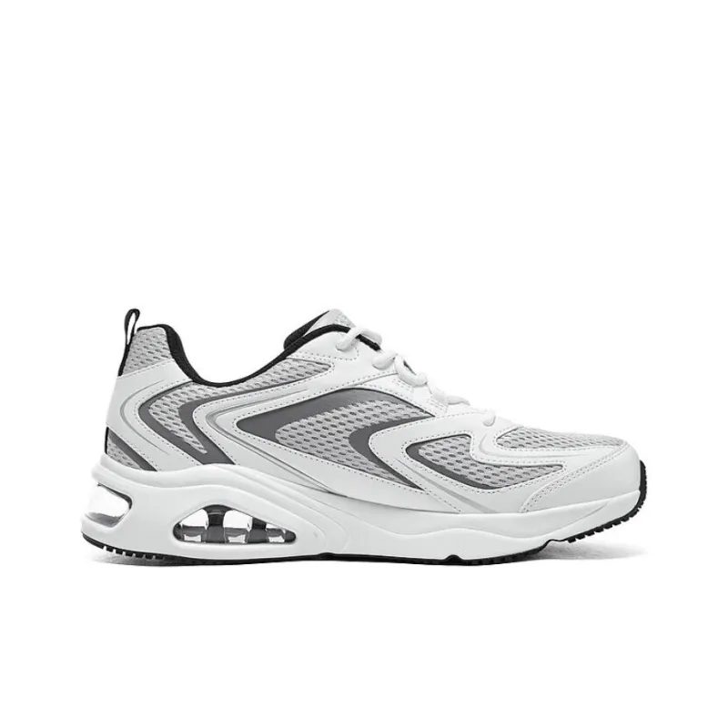 Skechers Street Tres Air Shoes 'White Grey'-1
