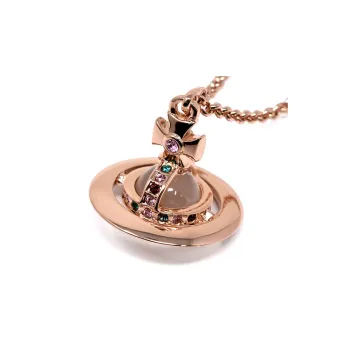 Vivienne Westwood Brass Necklaces Women's Rose Gold