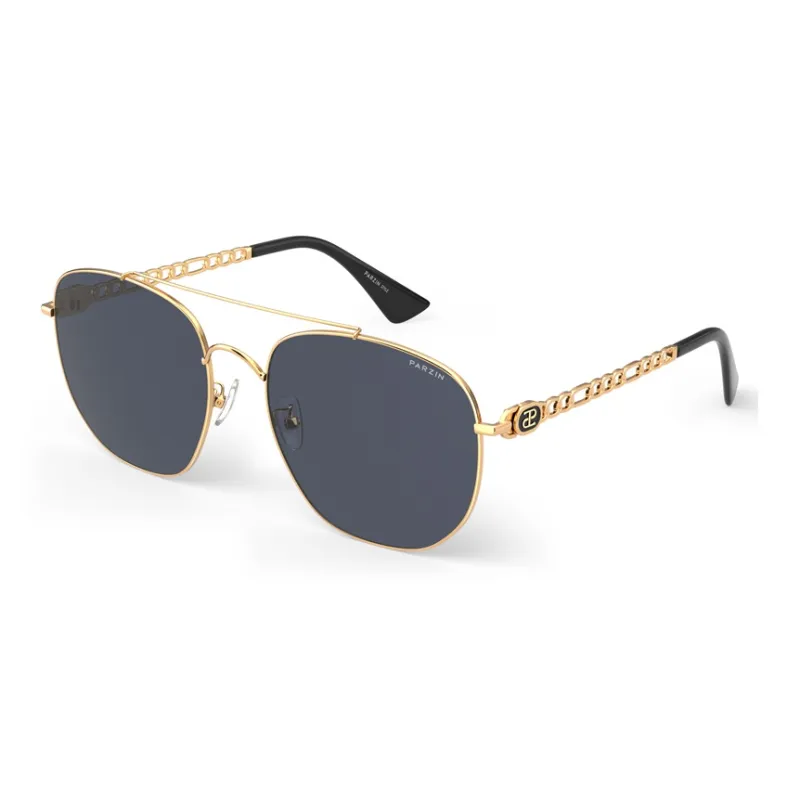 PARZIN Square Sunglasses Women's Fashion Logo Refined Correcting Sunglasses For Women's-19