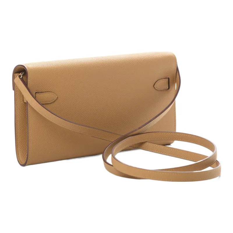 HERMES Kelly To Go Epsom Calfskin Crossbody Bag, Shoulder Bag Women's 2S Sesame-1