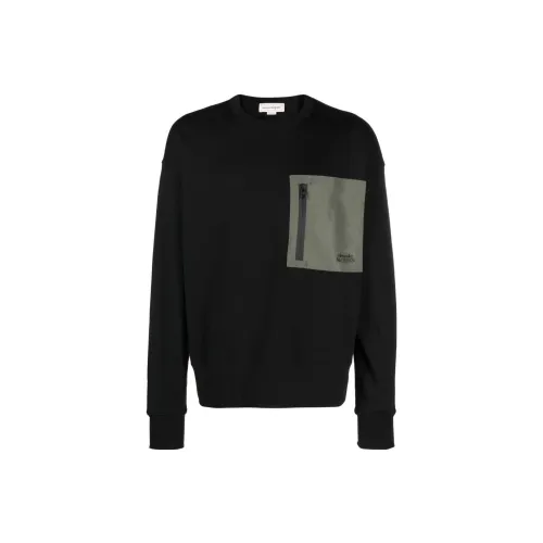 Alexander McQueen Sweatshirts Men Black