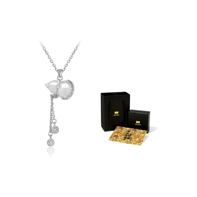 MOVER S925 Silver Necklaces Women's-3