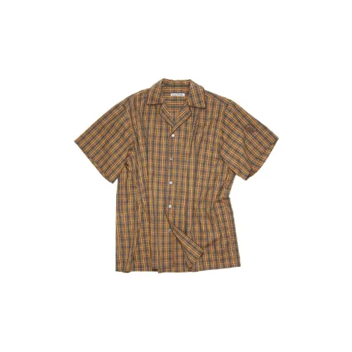 Acne Studios Shirts Unisex Brown Green