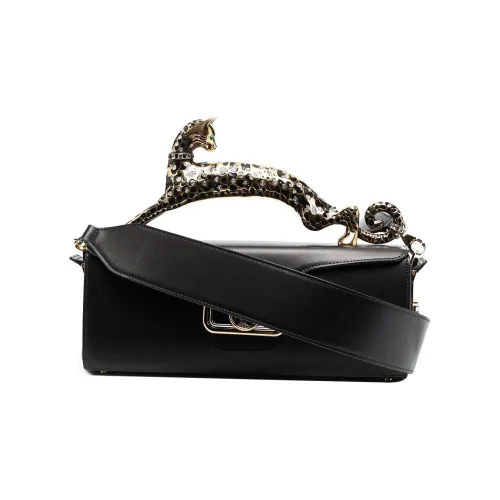 Lanvin Medium Pencil Cat Leather Bag