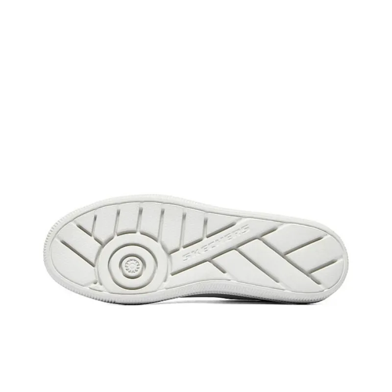 Skechers Anti Slip Wear Resistant Low Top Casual Shoes Men's White-5