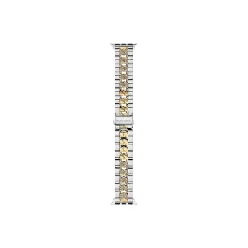 MICHAEL KORS Watch Bands Unisex Silver