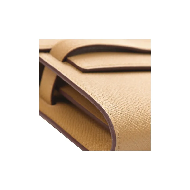 HERMES Kelly To Go Epsom Calfskin Crossbody Bag, Shoulder Bag Women's 2S Sesame-8