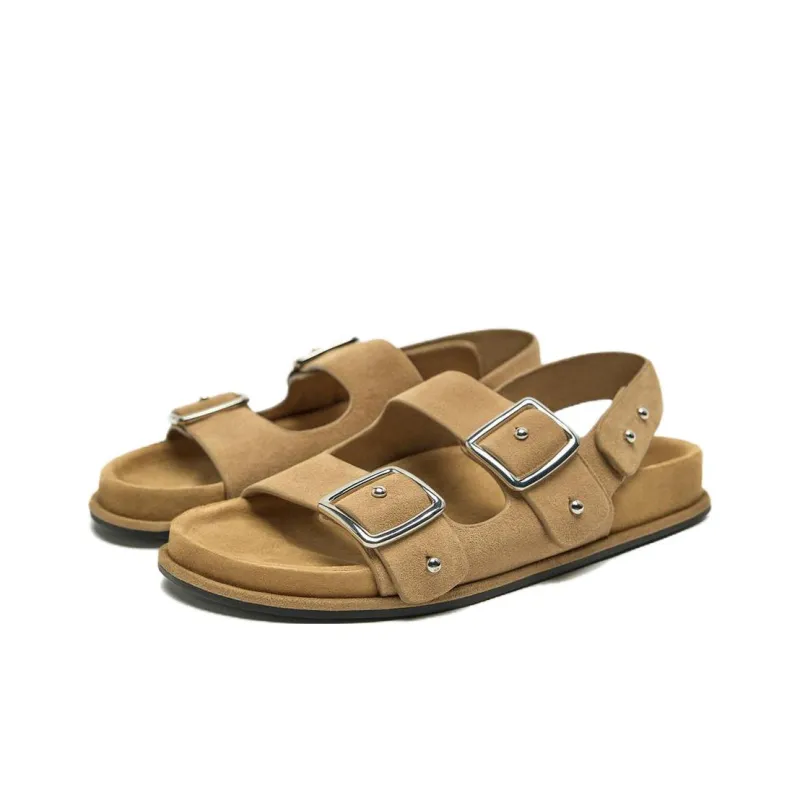 ZARA Beach Sandals Women's Sandy Brown-1
