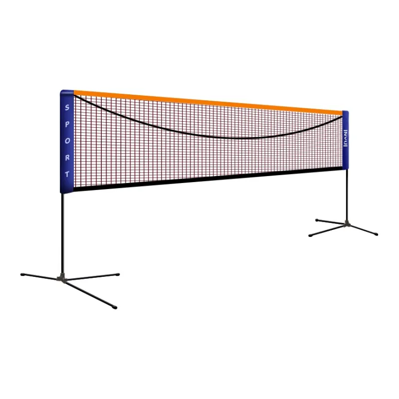 INVUI Foldable And Portable Badminton Nets Frame And Net Posts-5