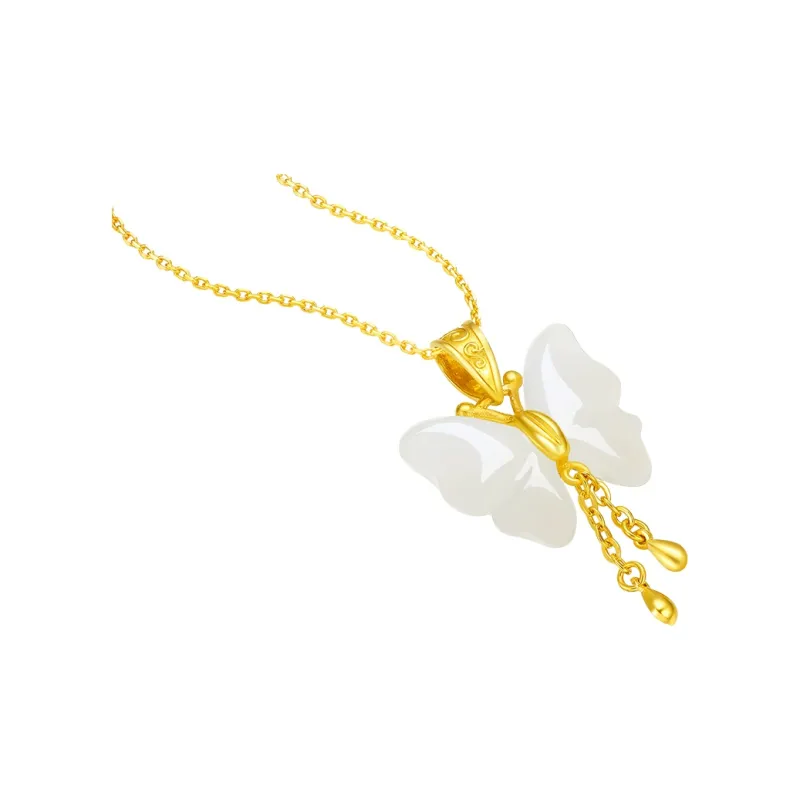 ZHOU LIU FU Pendants White Jade Women's-4