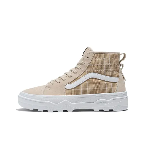 Vans Sentry Sk8 Hi Wc Plaid 'khaki'