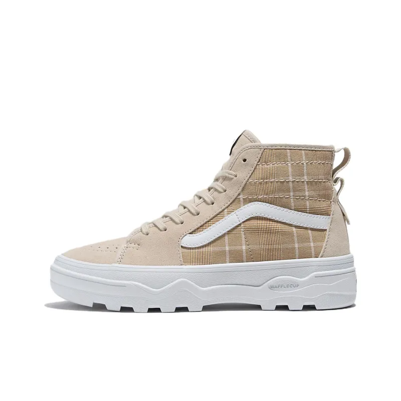 Vans Sentry Sk8 Hi Wc Plaid 'khaki'-0