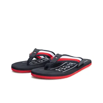 Tommy Hilfiger Stripe Detailing Beach Slides
