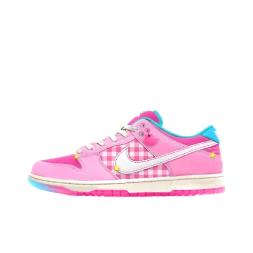 Nike Dunk Anti-Slip Wear-Resistant Low-Top Skateboard Shoes Women's Pink