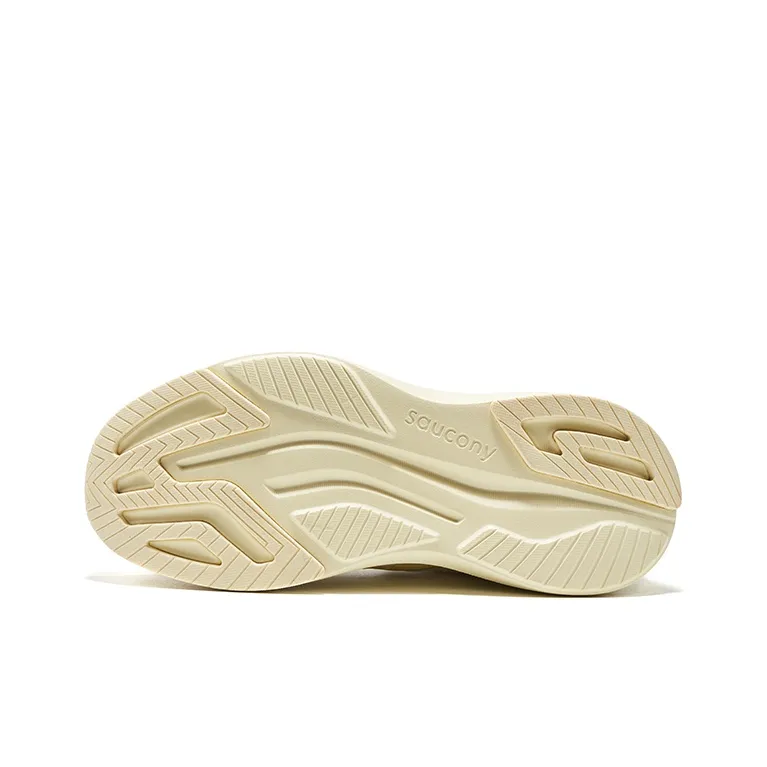 Saucony Lancer Anti Slip Wear Resistant Low Top Training Running Shoes Women's Light Yellow-4