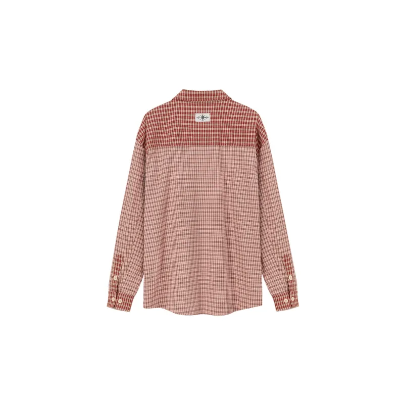NO ONE ELSE Shirts Women's Pink Plaid-1