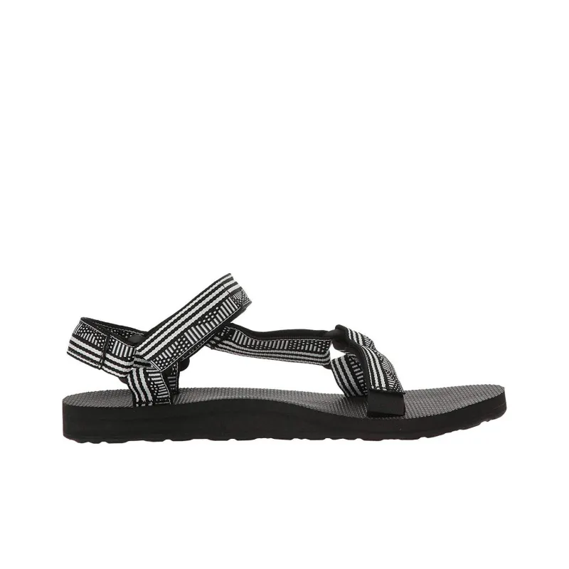 Teva Original Universal Beach Sandals Women's Black White-1