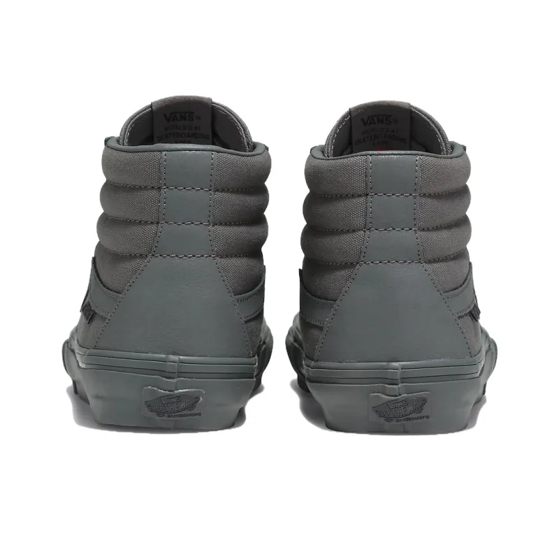 Vans Mono Skate Sk8 Hi 'Pewter'-3