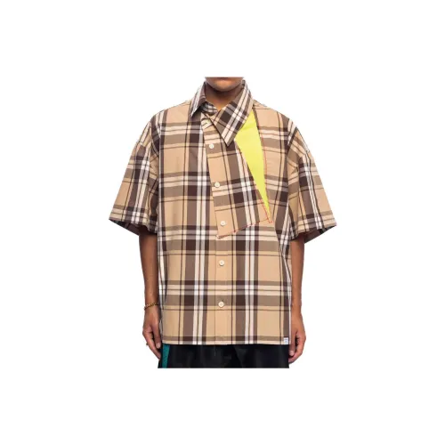 Kolor BEACON Shirts Men Beige