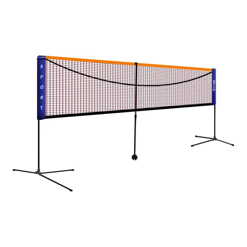 INVUI Foldable And Portable Badminton Nets Frame And Net Posts-10