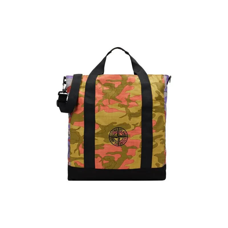 STONE ISLAND Nylon Tote Bag Shopping Bag Shoulder Bag Crossbody Bag Handbag Regular Men's Multicolor-1