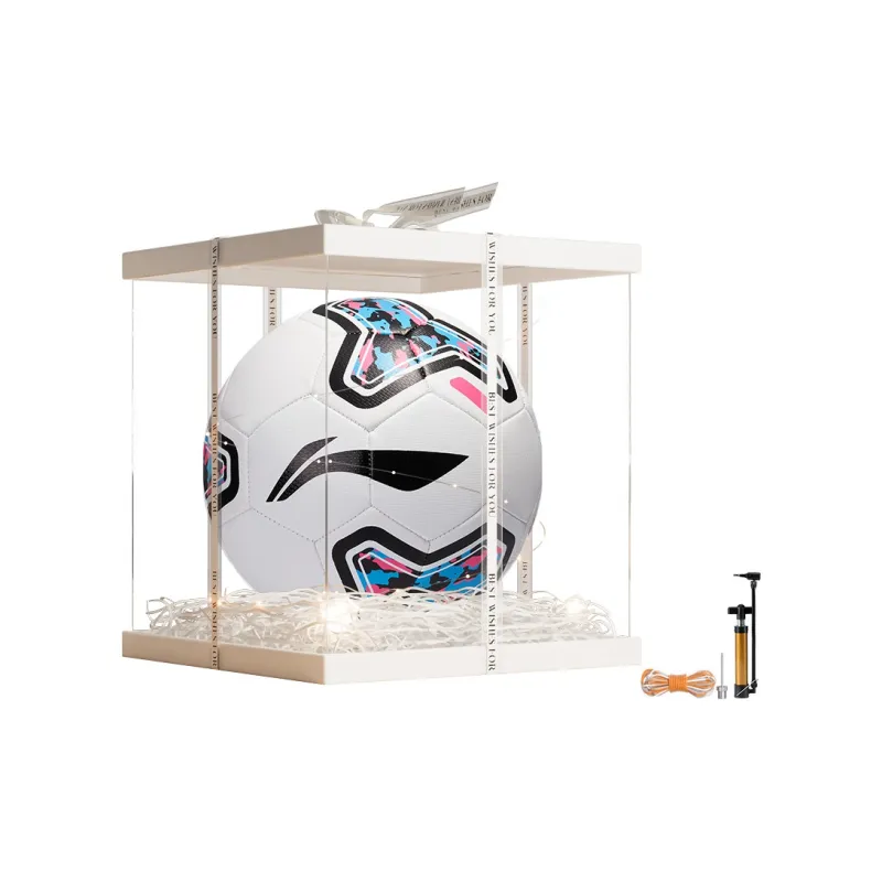 LiNing Size 5 Soccer TPU Machine Stitched Soccer Ball Unisex Multicolor-15