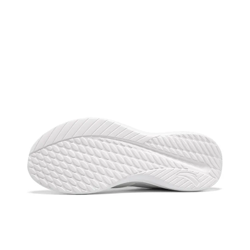 Anta Non slip Lightweight Low Top Casual Running Shoes Men's White-3