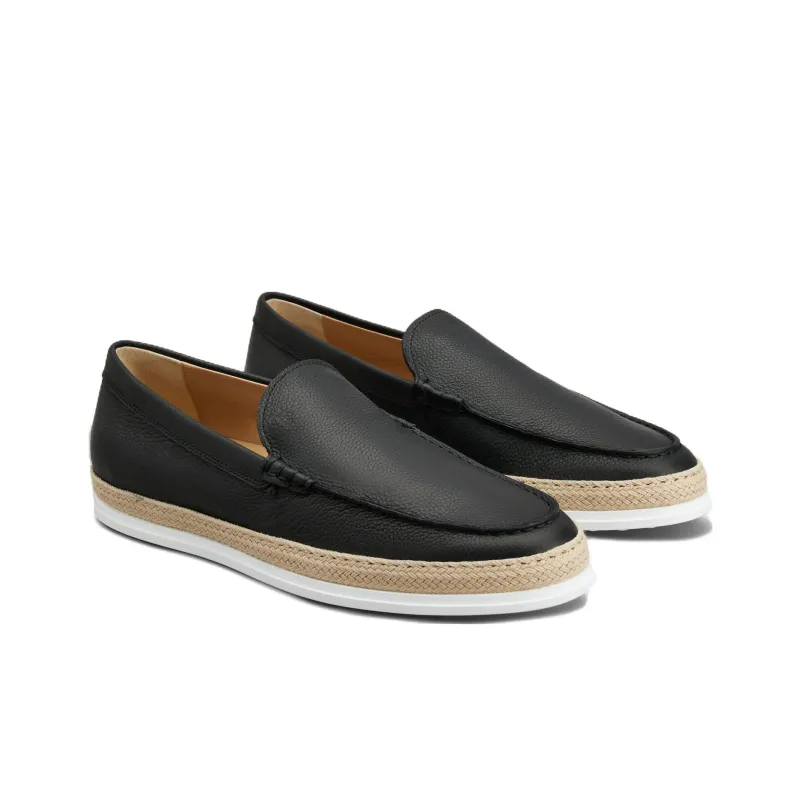 TOD'S Round Toe Slip On Loafers-1