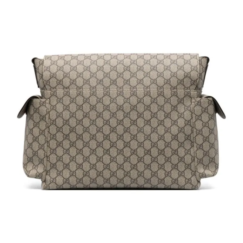 GUCCI Calfskin With Woven Fabric Mother And Baby Bag, Crossbody Bag, Shoulder Bag Unisex-1