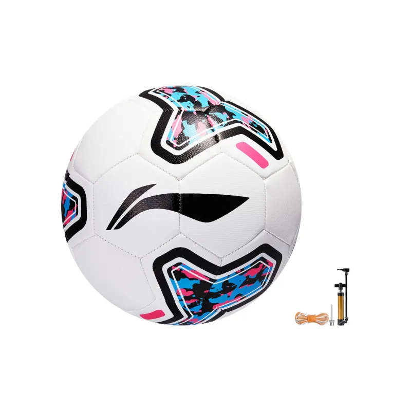 LiNing Size 5 Soccer TPU Machine Stitched Soccer Ball Unisex Multicolor-0