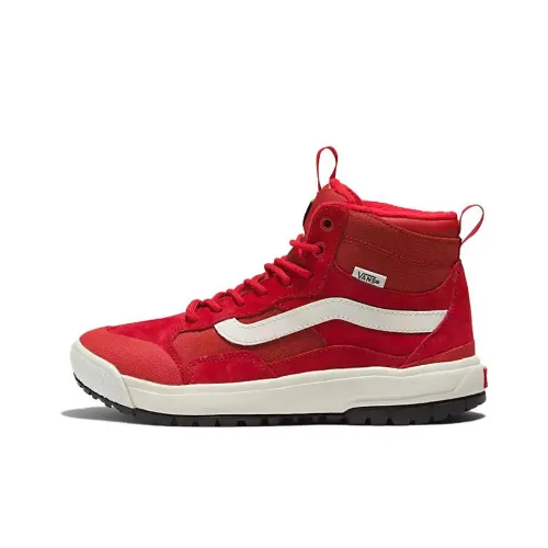 Vans UltraRange Skateboard Shoes Unisex High-Top Red