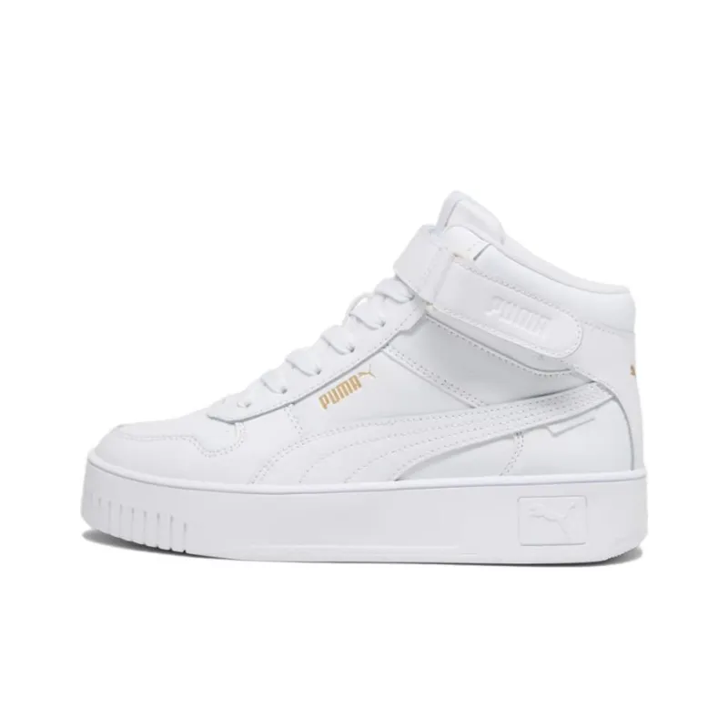 Puma Women's Carina Street Mid 'White Gold'-0