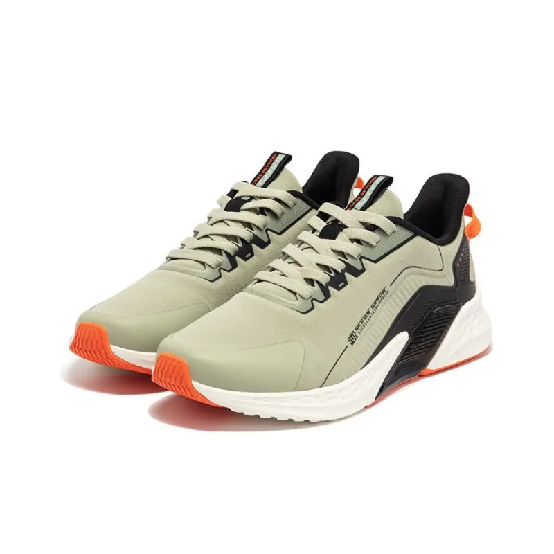 361° Slip Resistant Low Top Running Shoes Men's Cyan-1
