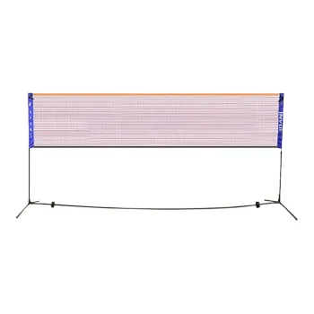 INVUI Foldable And Portable Badminton Nets Frame And Net Posts
