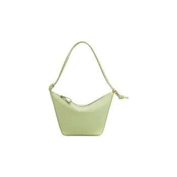 LOEWE Hammock Hobo Cow Leather Portable Crossbody Bag Shoulder Bag Mini Women's Lime Green