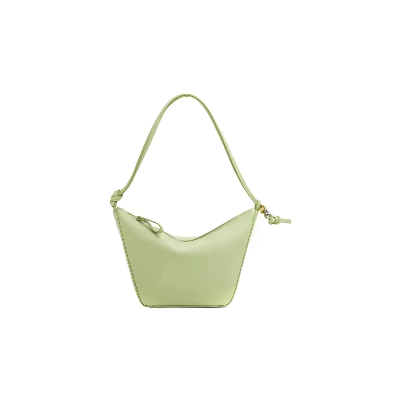LOEWE Hammock Hobo Cow Leather Portable Crossbody Bag Shoulder Bag Women's Lime Green-0
