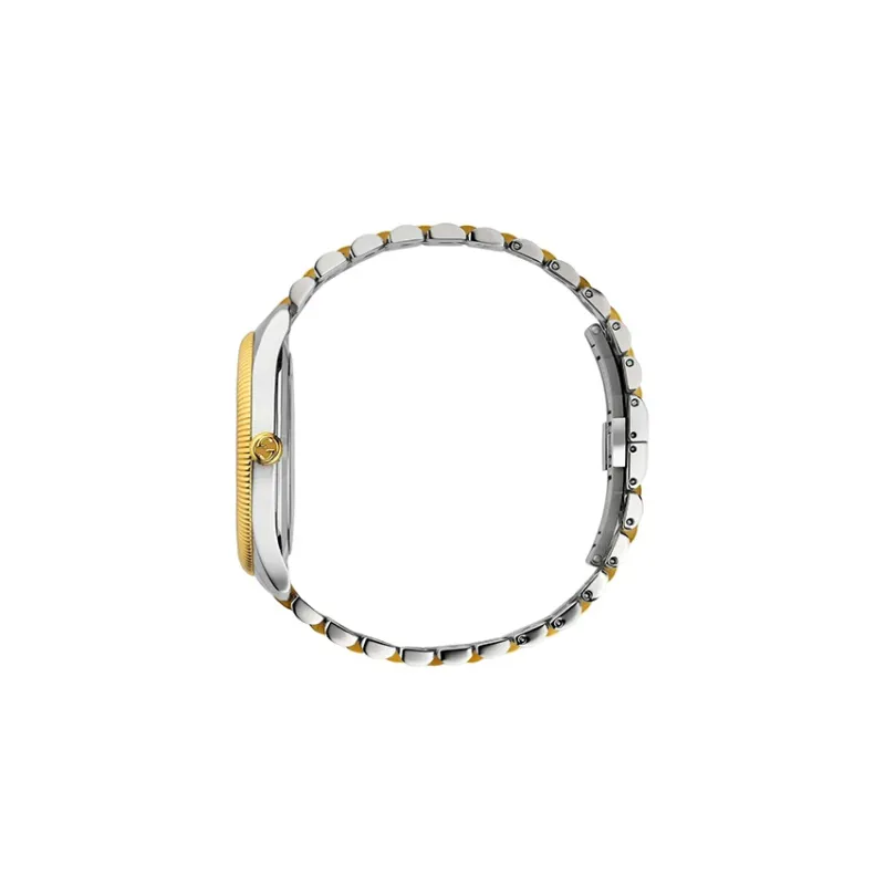 GUCCI Wrist Watch Automatic Mechanical Movement Stainless Steel Watchband White Dial Men's Watches-1