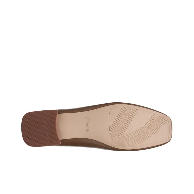 Clarks Casual Single Shoes Women's Khaki-4