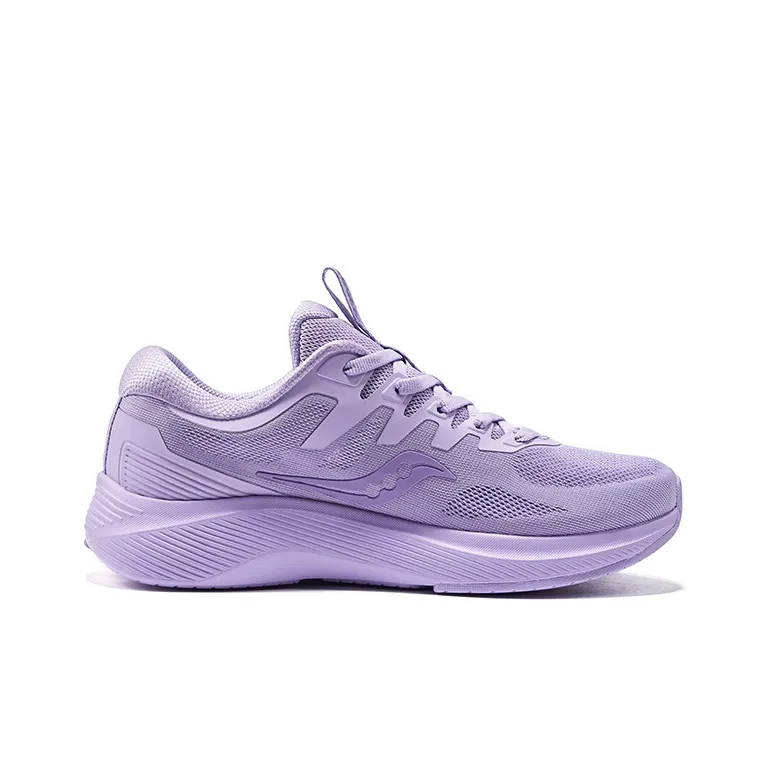 Saucony Lancer Shock Absorbers Low Top Training Running Shoes Women's Purple-1