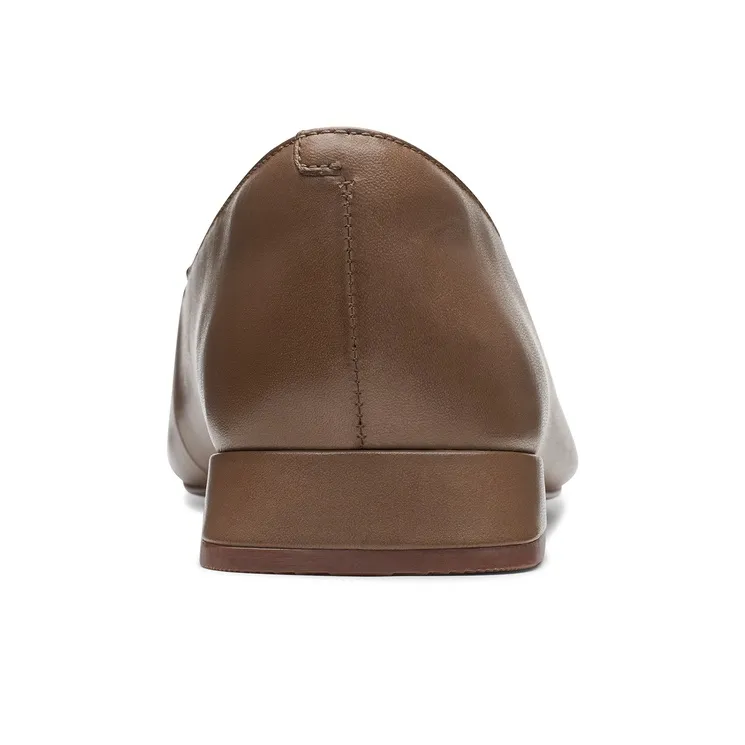 Clarks Casual Single Shoes Women's Khaki-3