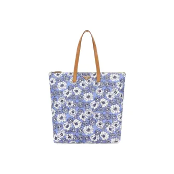 PRADA Recycled Nylon Tote Bag Shopping Bag Shoulder Bag Handbag Regular Men's Blue