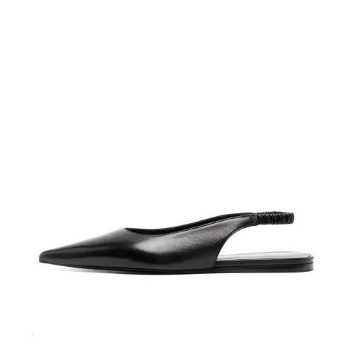 PROENZA SCHOULER Spike Leather Ballerina Shoes