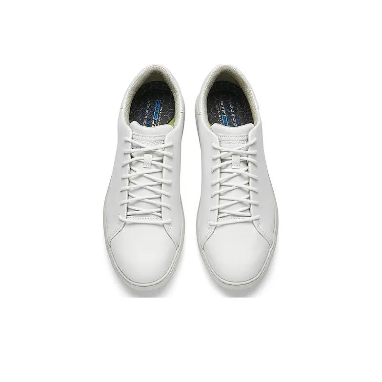 Skechers Anti Slip Wear Resistant Low Top Casual Shoes Men's White-3