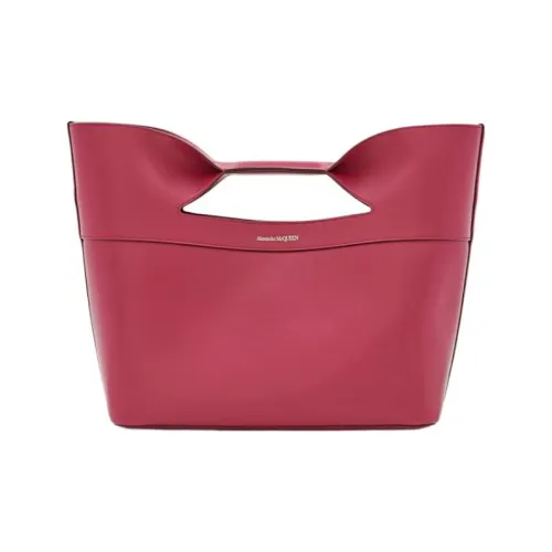 Alexander McQueen The Bow Calfskin Shoulder Bag Crossbody Bag Handbag Small Size Women's Red