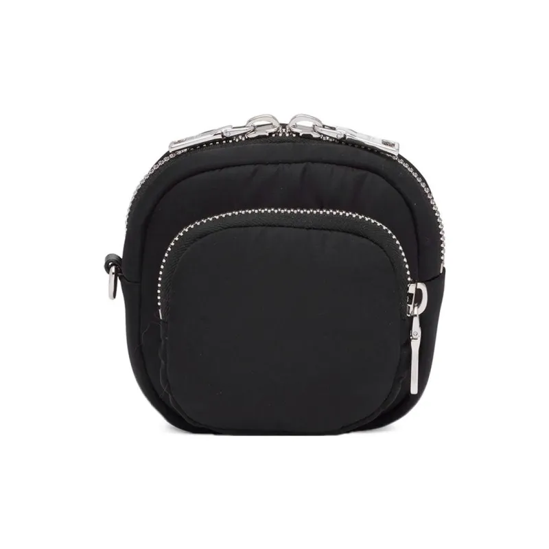 PRADA Nylon Clutch Coin Purse Regular Women's Black-2