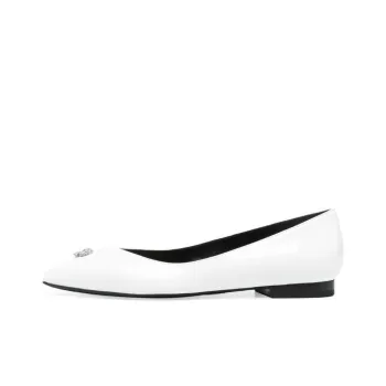 PHILIPP PLEIN Skull stud Ballerina Shoes