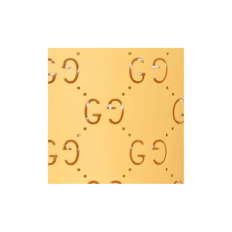 GUCCI Rubber Bucket Bag Handbag Kids' Bag Kids' Yellow-6