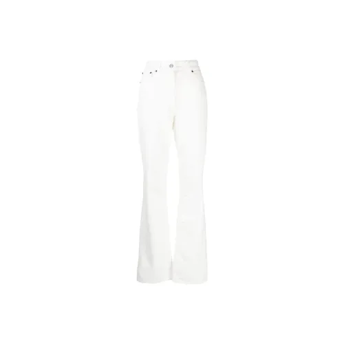 FERRAGAMO High-waist Straight-leg Denim Trousers