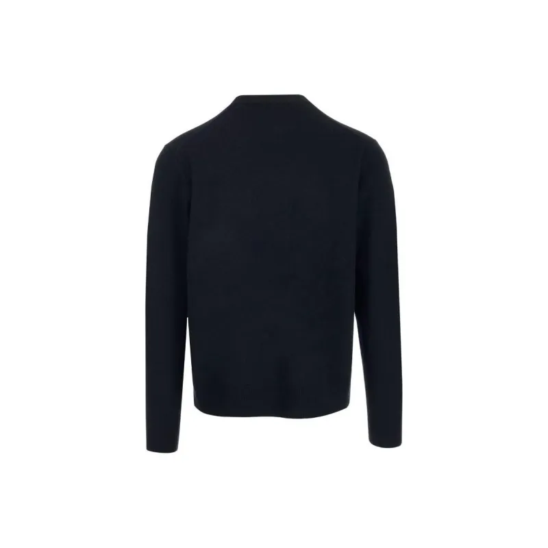 Acne Studios Face Logo Patch Crewneck Jumper-1